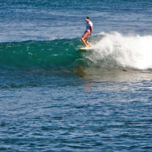 surfer riding the nose, Mag Bay Mexio