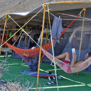 Hammock relaxing, Mag Bay Mexico