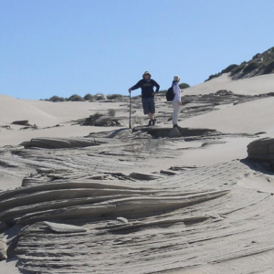 Sand dune formations, Mag Bay Mexico