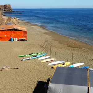 whale camp from above, Mag Bay Mexico